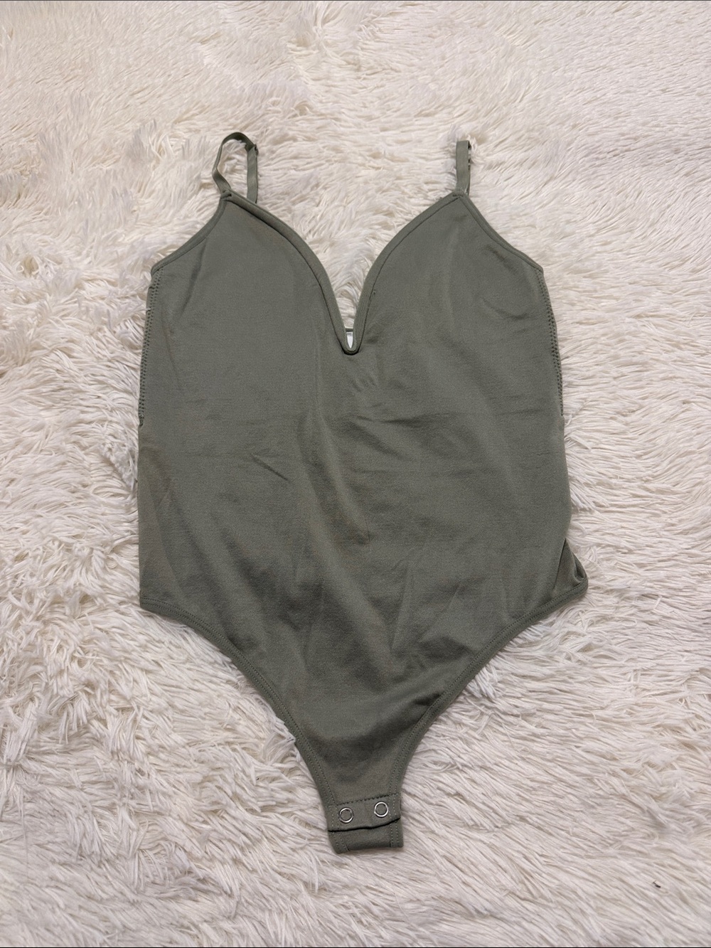 ANWND Olive Green One-Piece Bodysuit